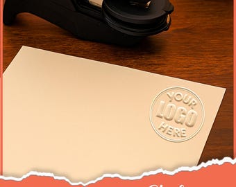 Custom Logo Embosser Personalized Business Branding Embosser Stamp, Business Logo Embosser Monogram Embosser Professional Raised Seal