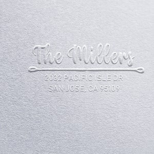 Chose Address Embosser, Personalized Address Embosser, Mail Embosser, Family Embosser, Wedding Embosser, Address Embosser Stamp, Emboss