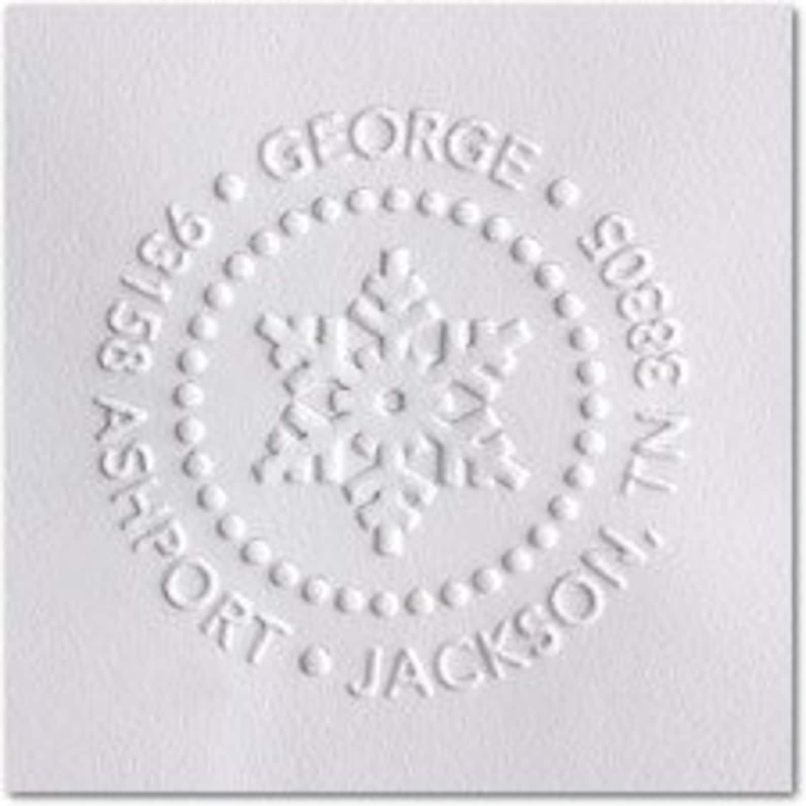 Custom Embosser Stamp Embosser Custom Embosser Monogram Etsy