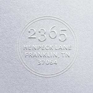 Address Embosser, Custom Embosser, Mail Embosser, Wedding Embosser, Monogram Embosser, Embosser Stamp, Chose Embossing Stamp, Customized