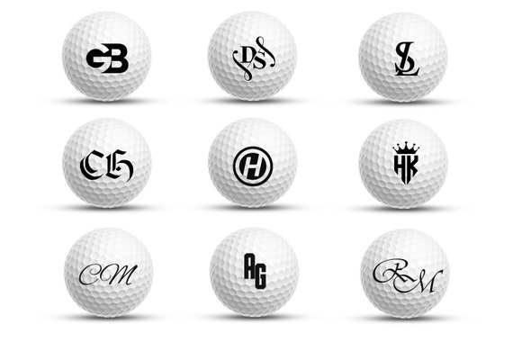 Personalized Golf Ball Branding Stamp with Custom Initials, Face Art or Club Name, Premium Golf Gift for Dad & Golf Lover Gift Golfer Stamp