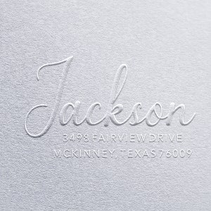 Topverkoper adres embosser voor enveloppen, persoonlijk adres embosser stempel, bruiloft embosser, huwelijksuitnodiging embosser, housewarming cadeau