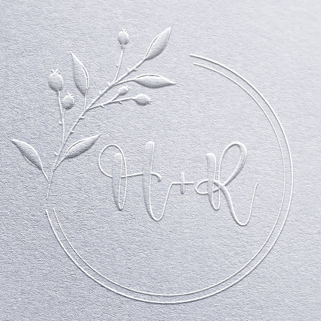 Chose Wedding Embosser, Personalized Wedding Embosser, Custom Wedding