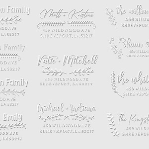 Chose Embosser Stamp, Address Embosser, Wedding Embosser, Custom Embosser, Embosser Stamp Wedding , Personalized Embosser, Address Stamper