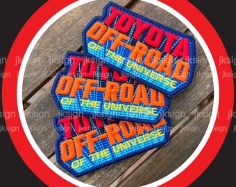 Toyota Off-road of the Universe Embroidered Patch
