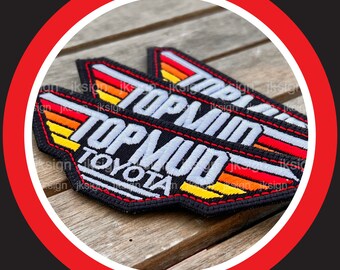 Top Mud Toyota Embroidered Patch