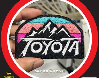 Écusson brodé Toyota Mountain