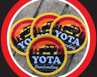 Yota Overlanding Embroidered Patch For Toyota Lovers