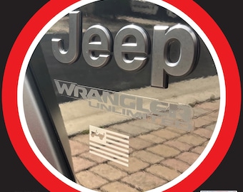 Willys US Flag (4 decals)