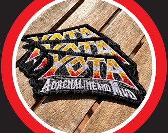 Yota Adrenaline and Mud Embroidered Patch For Toyota Lovers