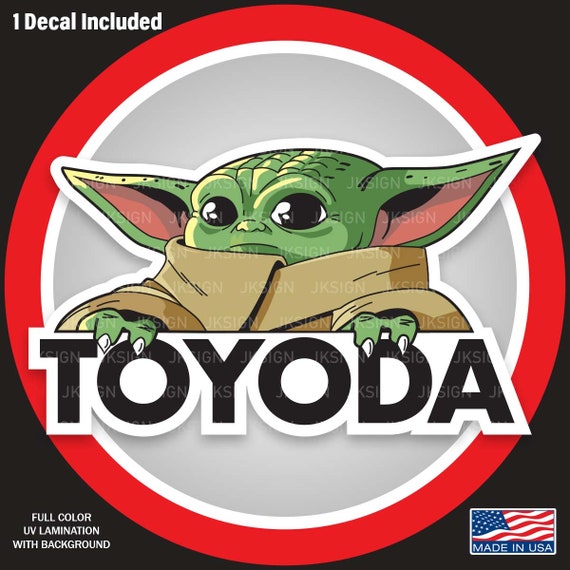 Toyoda decal sale