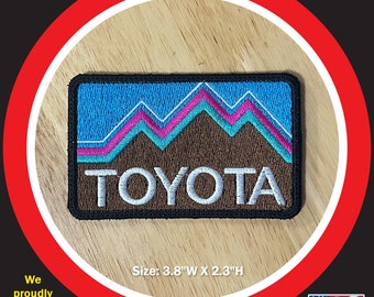 Écusson brodé Toyota Mountain