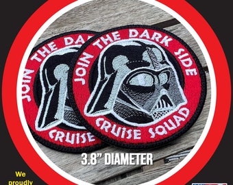Join The Dark Side Embroidered Patch