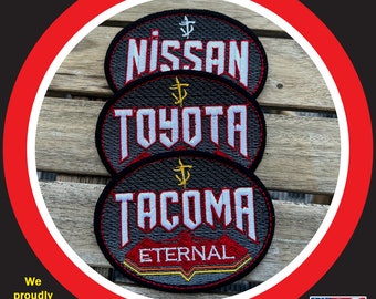 Toyota Eternal Embroidered Patch For Toyota Tacoma or Nissan Lovers