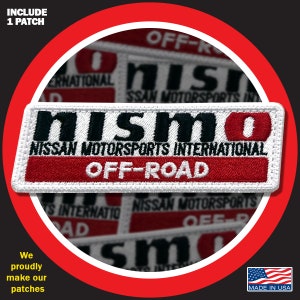 Nismo Off-Road Embroidered Patch