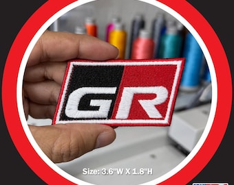 Écusson brodé TOYOTA GR Gazoo Racing
