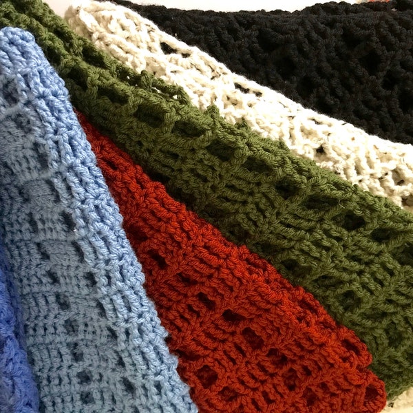 Triangle Shawls, Crochet Wrap, Handmade Gift, Prayer Shawl, Colors, Ready to Ship