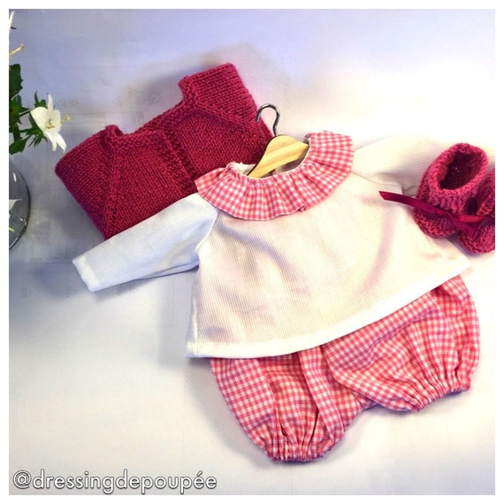 Clothes Doll Clothing Set For Doll And Doll Corolla 36 Cm Etsy