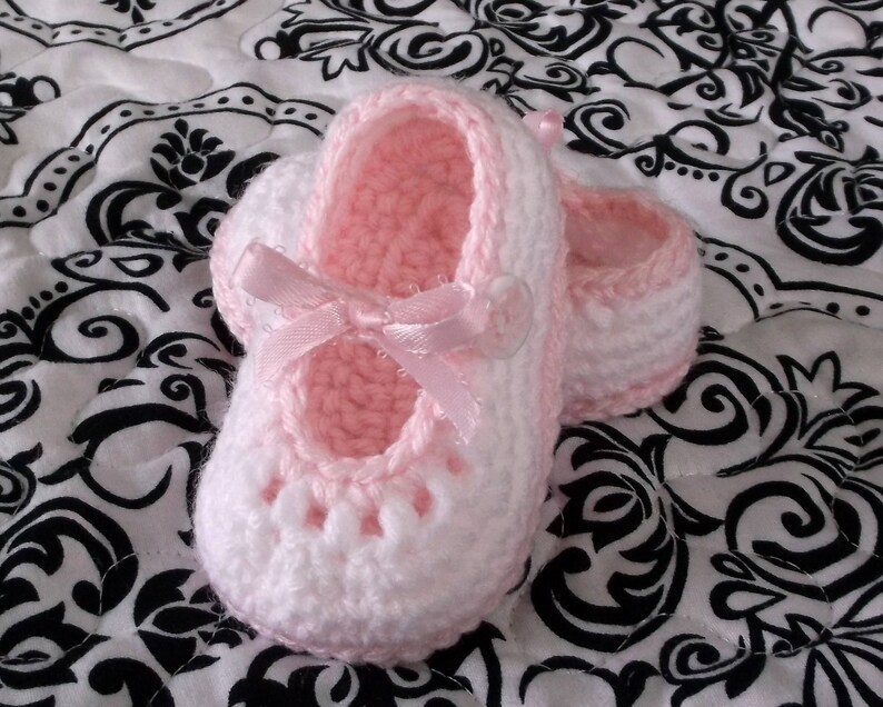 Baby Booties PATTERN Crochet Mary Janes Crochet Pattern Baby Etsy