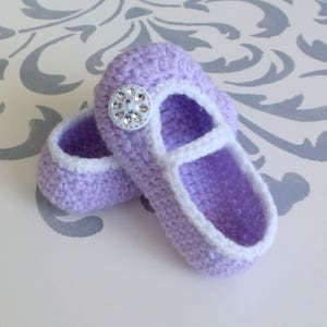 Crochet PATTERN Baby Girl's Booties Sizes 0 12 Months Baby Booties Baby Girl Pattern Baby Girl Bootie Pattern Crochet Pattern image 4