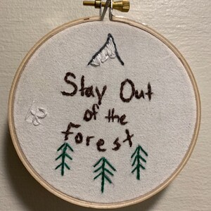 Stay Out of the Forest | Murderino Gifts