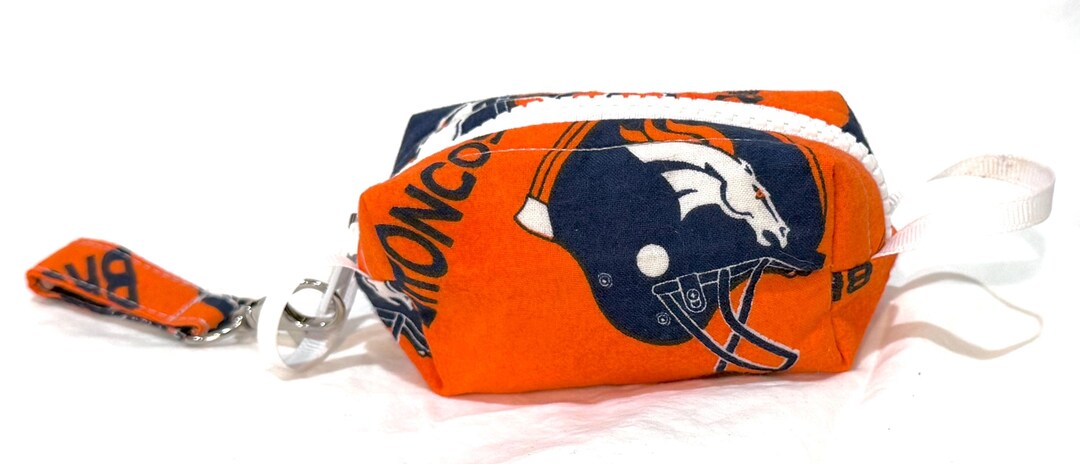 Denver Broncos Mini Zipper Bag - Etsy