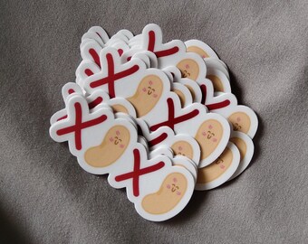 XOXO Bean Sticker