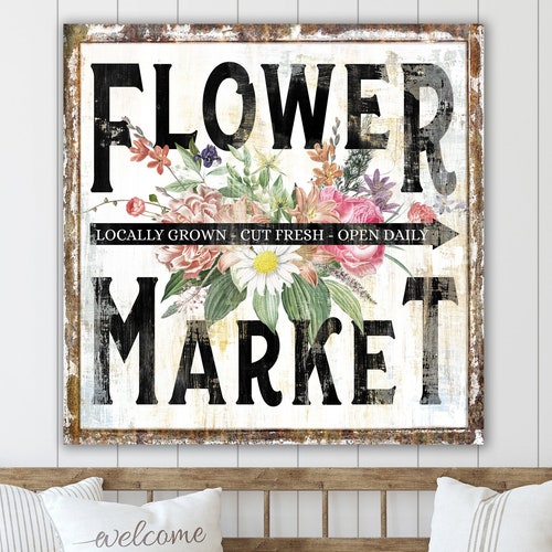 Vintage Farmhouse Wall Decor Wild Rabbit Farm Sign Rustic Etsy