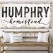 Custom Family Name Sign, Modern Vintage Decor, Large Rustic Canvas Print, Farmhouse Wall Decor Living Room, Last Name Sign, Family Homestead