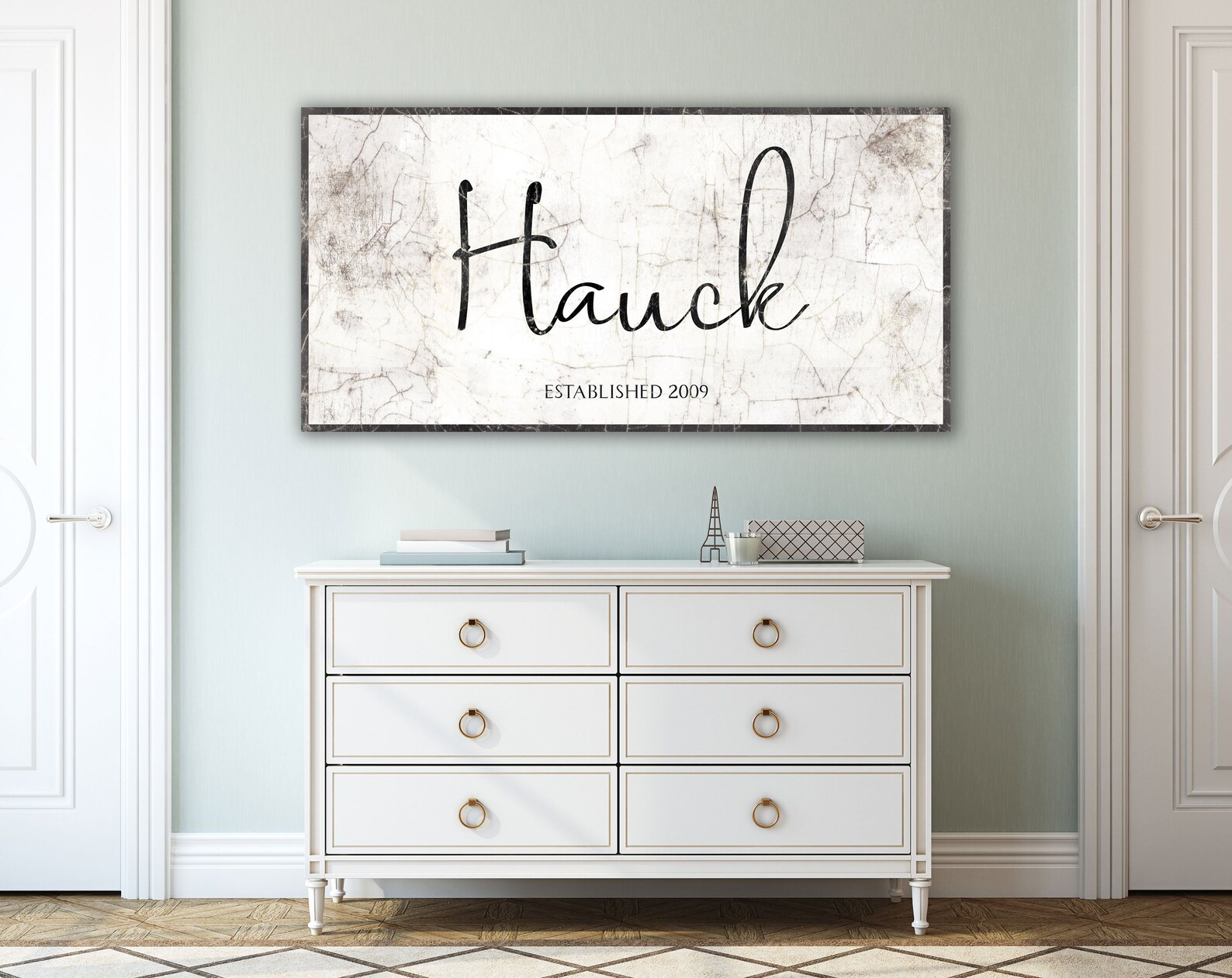 Personalized Wall Art Family Name Sign Personalized Name Etsy