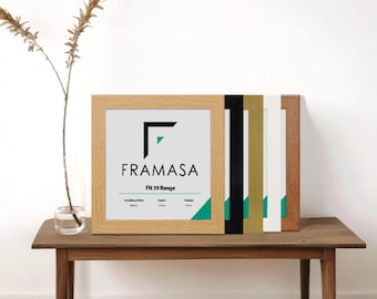 Modern Black Photo Frame, Square Wall Art, FN39 Series