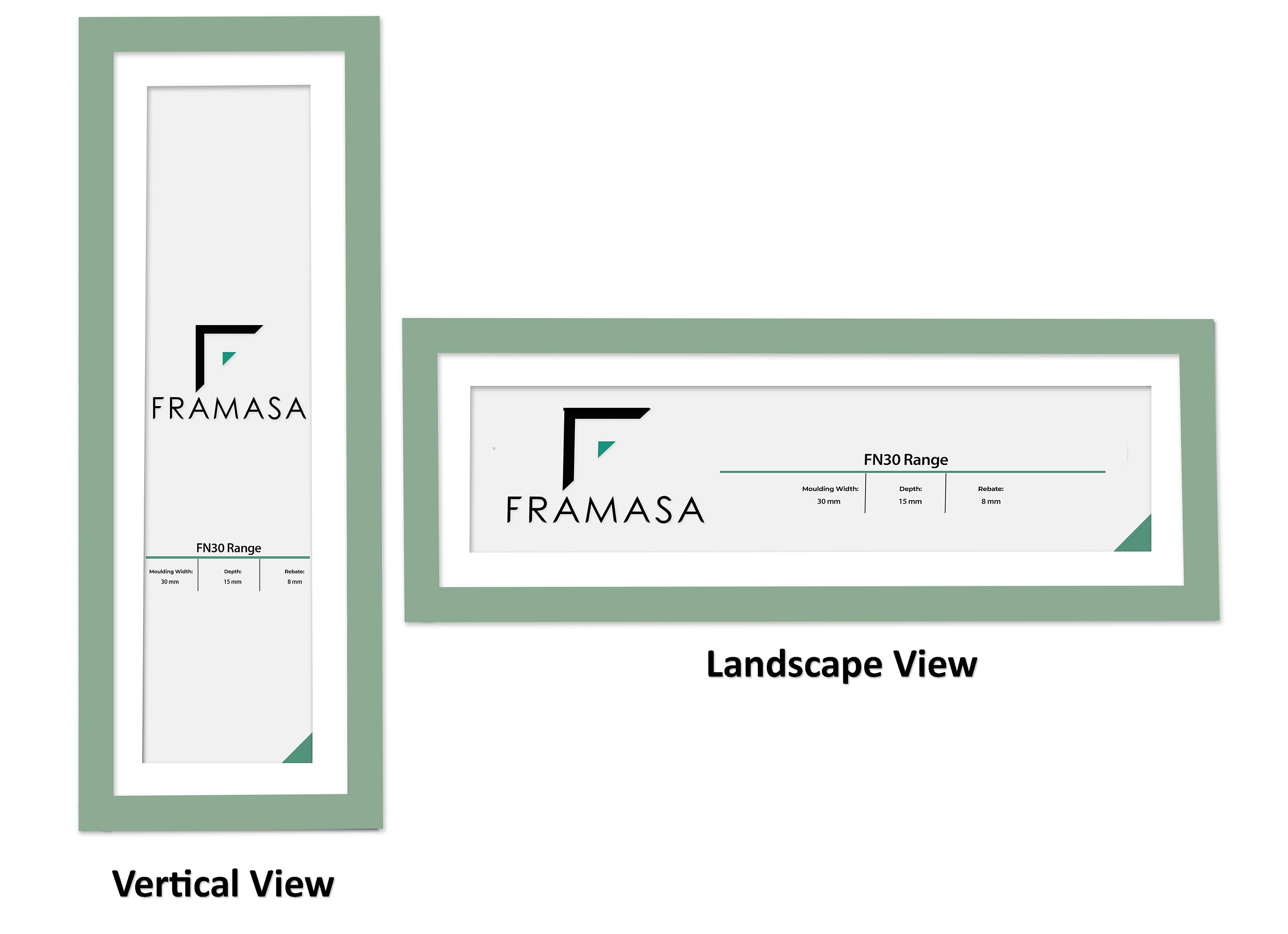 Cadre Photo 40x60 ByMoris Cadre Photo Sur Mesure 40,6 X 50,8 Cm En Or Délavé Cadre 60x80