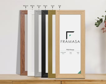 Handmade Modern Photo Frame, Minimalist Wall Hanging Decor