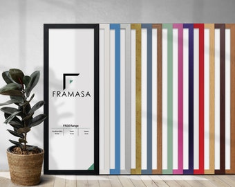 Panoramic Size Photo Frame / Picture Frame / Panorama Style Handmade Wall Art Poster Frame / Home Decor Photo Frame /Various Colors & Sizes