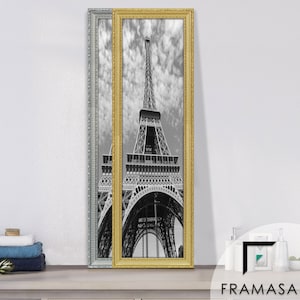 Mini Ornate with Custom Sizes| Handmade Panoramic Picture Frames without Mount| Home Decor Multiple Picture Frames| Diploma Photo Frames