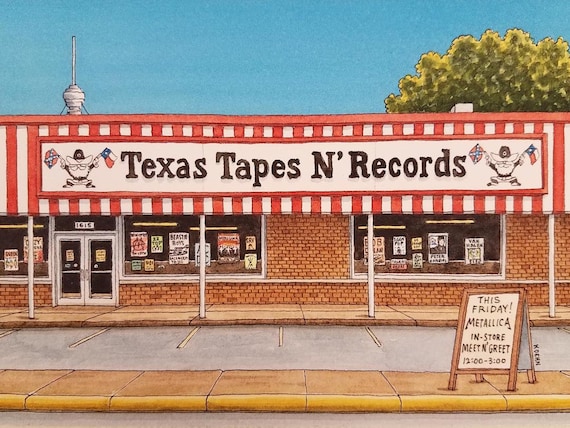 Texas Tapes N' Records. 5
