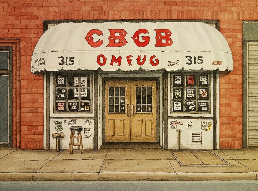 CBGB. New York. 8.5