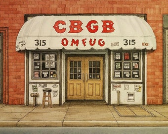 CBGB. New York. 8.5