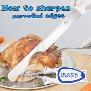 Block Knife Sharpener: American-Made, Patented Design