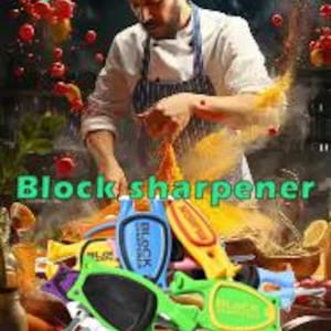 6-Pack Block Knife Sharpeners - Mixed Colors - Individually Packed Gift Set - Made in USA - 175 Value for 70 dollars- Free Shipping image 19