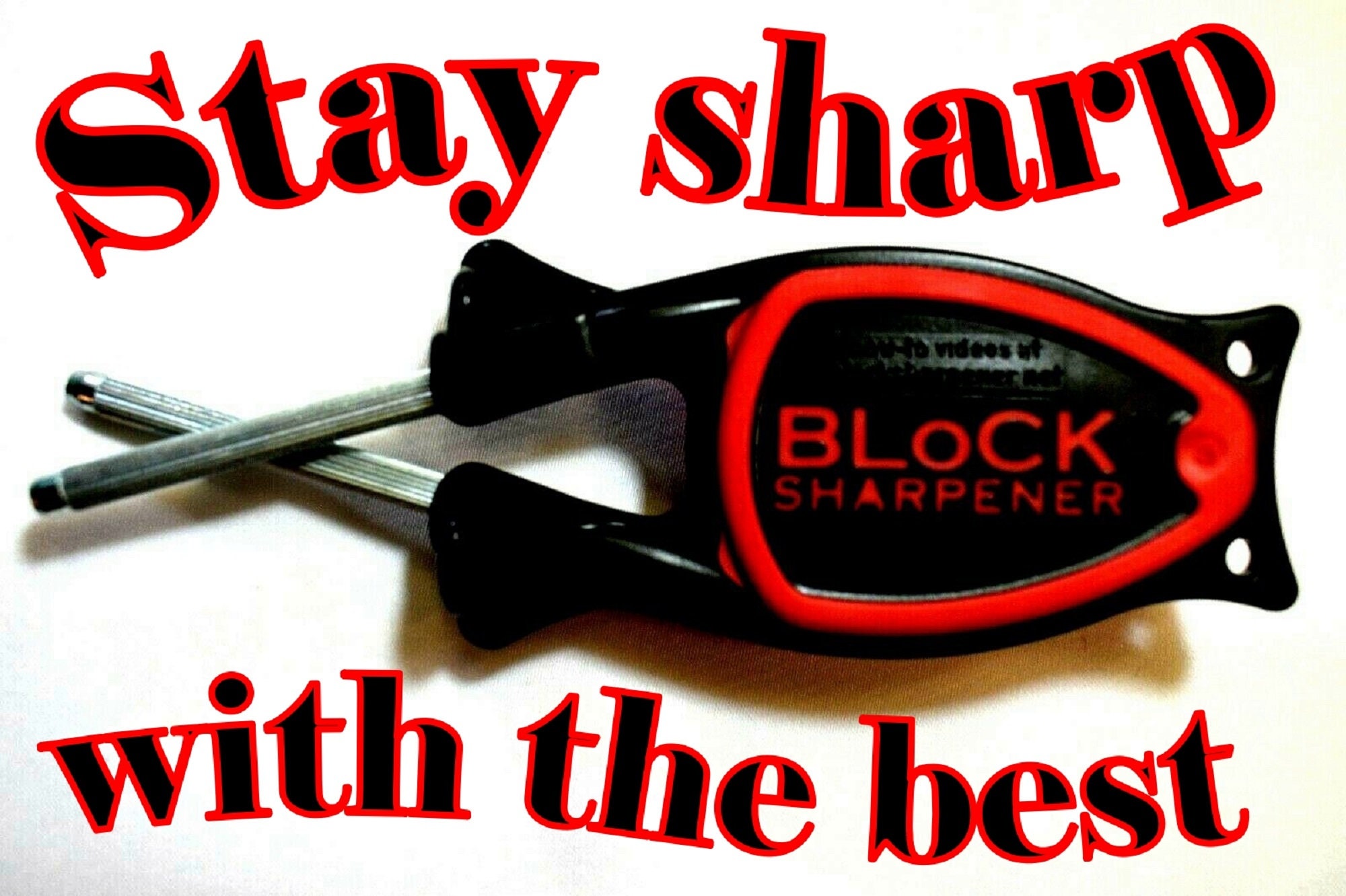 Block Knife Sharpener are Patent sharpener made to reline and hone