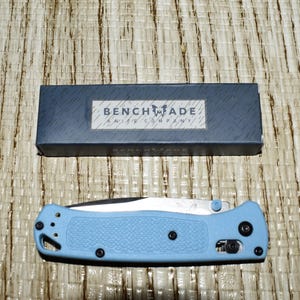 Benchmade Bugouts, Block sharpener Bonus deal. One patent sharpener to keep blades like new. image 8