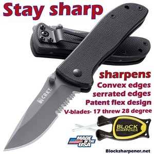 6-Pack Block Knife Sharpeners - Mixed Colors - Individually Packed Gift Set - Made in USA - 175 Value for 70 dollars- Free Shipping image 6