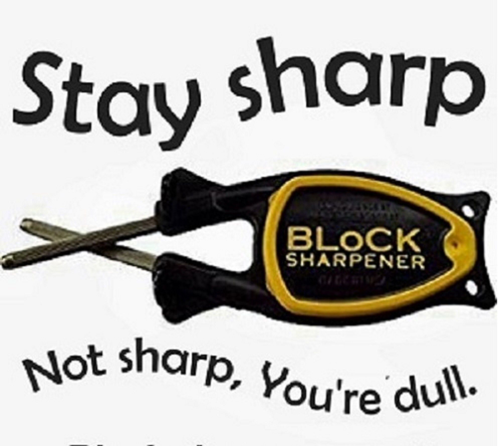 Block Knife Sharpener are Patent sharpener made to reline and hone