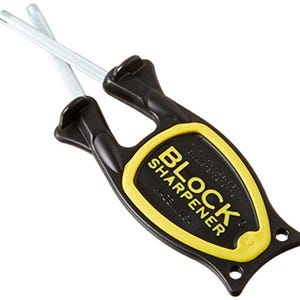 American-Made Knife Sharpener: Restores Original Cutting Edge - Block Patent D778705