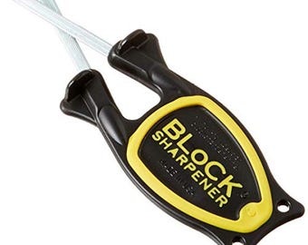 American-Made Knife Sharpener: Restores Original Cutting Edge - Block Patent D778705