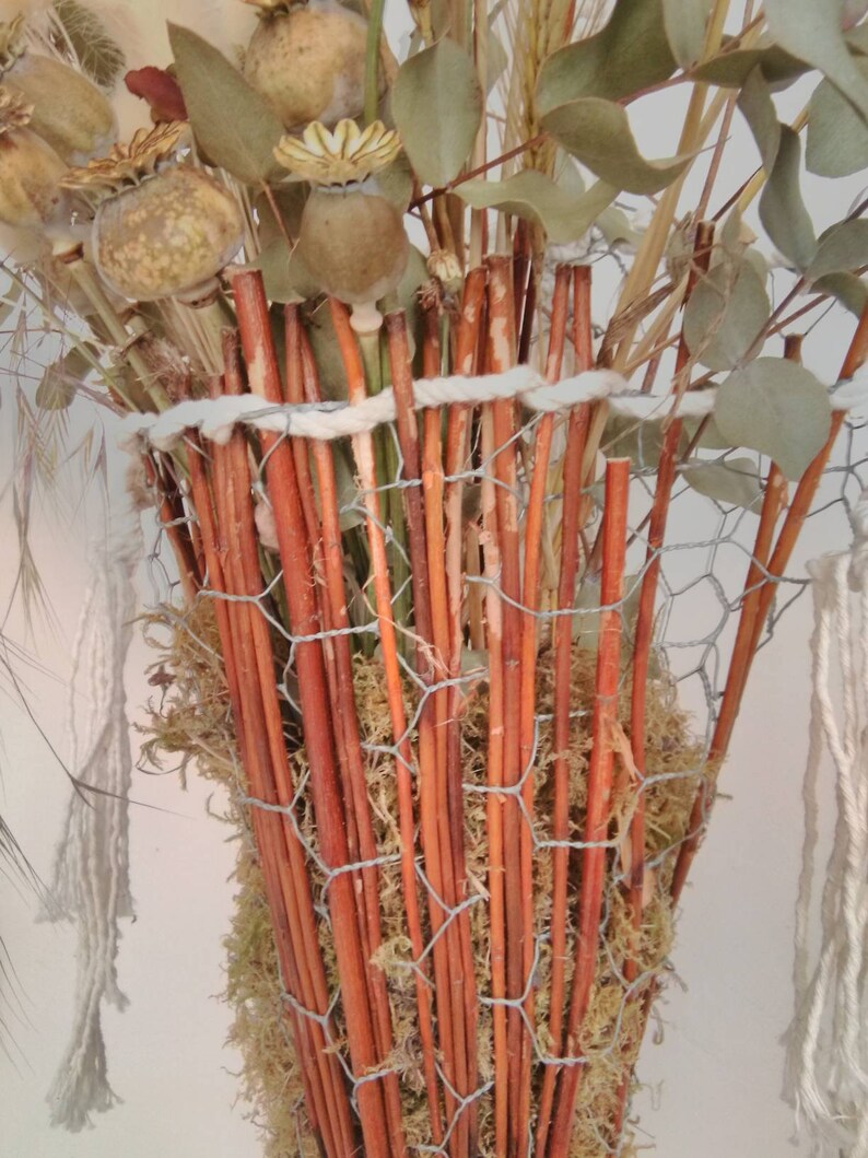 Bouquet of dried flowers to hang Etsy