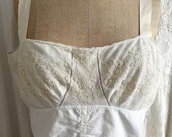 Vintage 1920s 1930s Lace Bralette