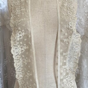 Antique Lingerie Lace Length image 7