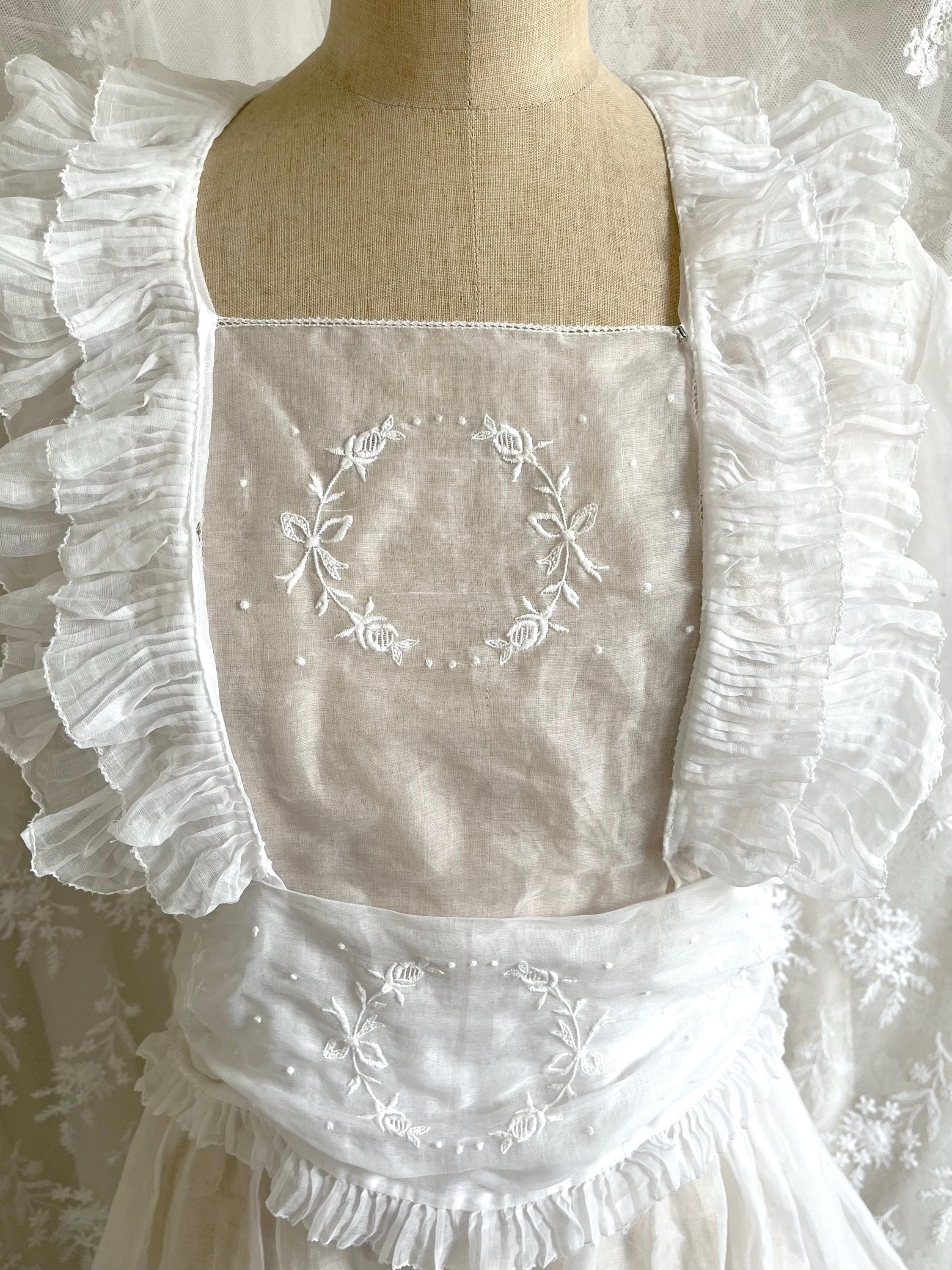 Ancienne robe pour enfant, coton brodé et miroirs, Rajasthan | Kaufen